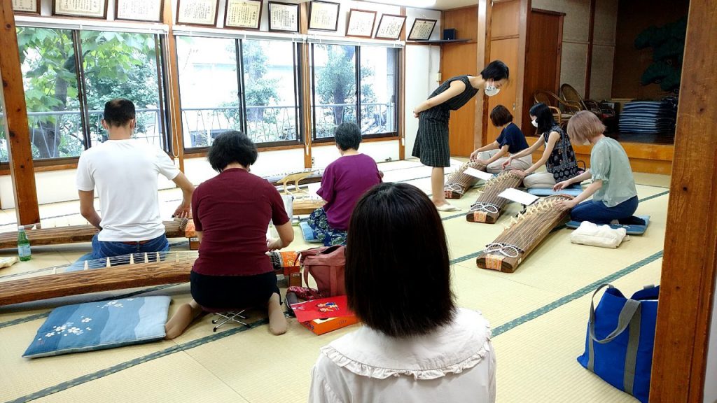 中級クラスの様子